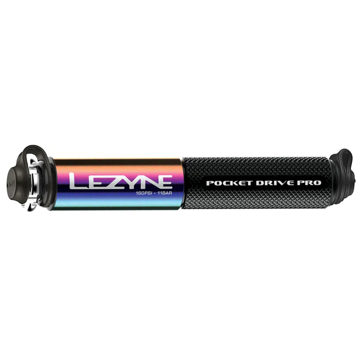 Bomba Lezyne Pocket Drive Pro Neo Metálico/Negro