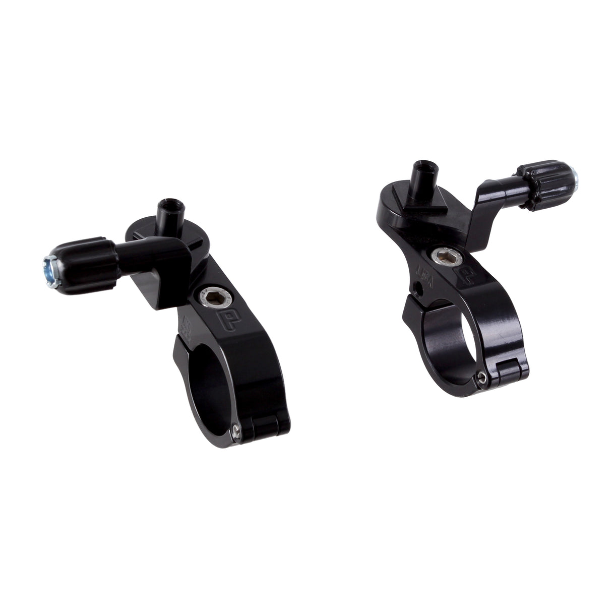 Soportes para palanca de cambios Paul Components Microshift Thumbies de 31,8 mm, par negro