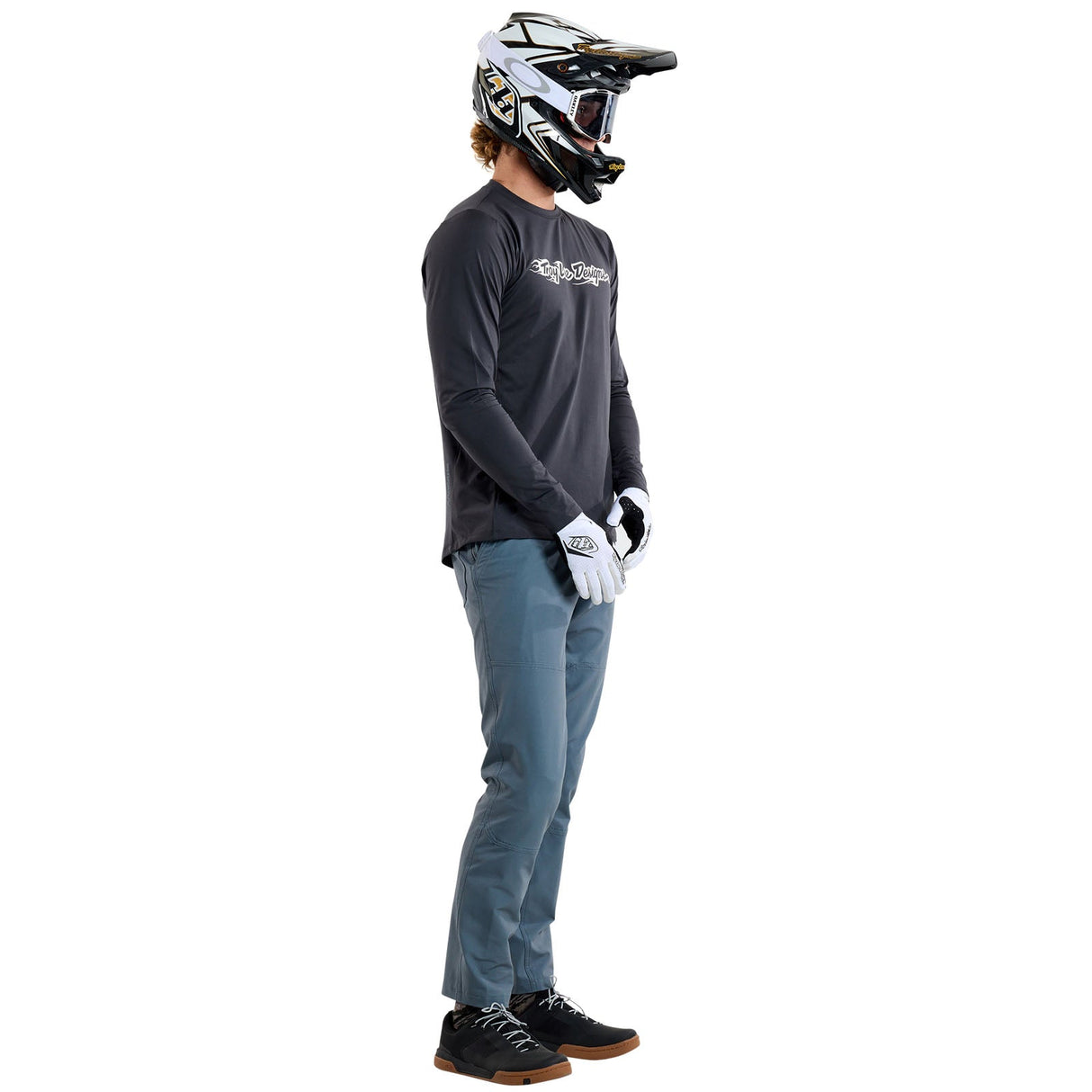 Ruckus Long Travel Pant Mono Steel Blue
