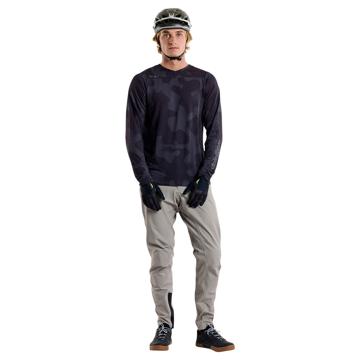 Skyline Long Sleeve Jersey Scrubland Black