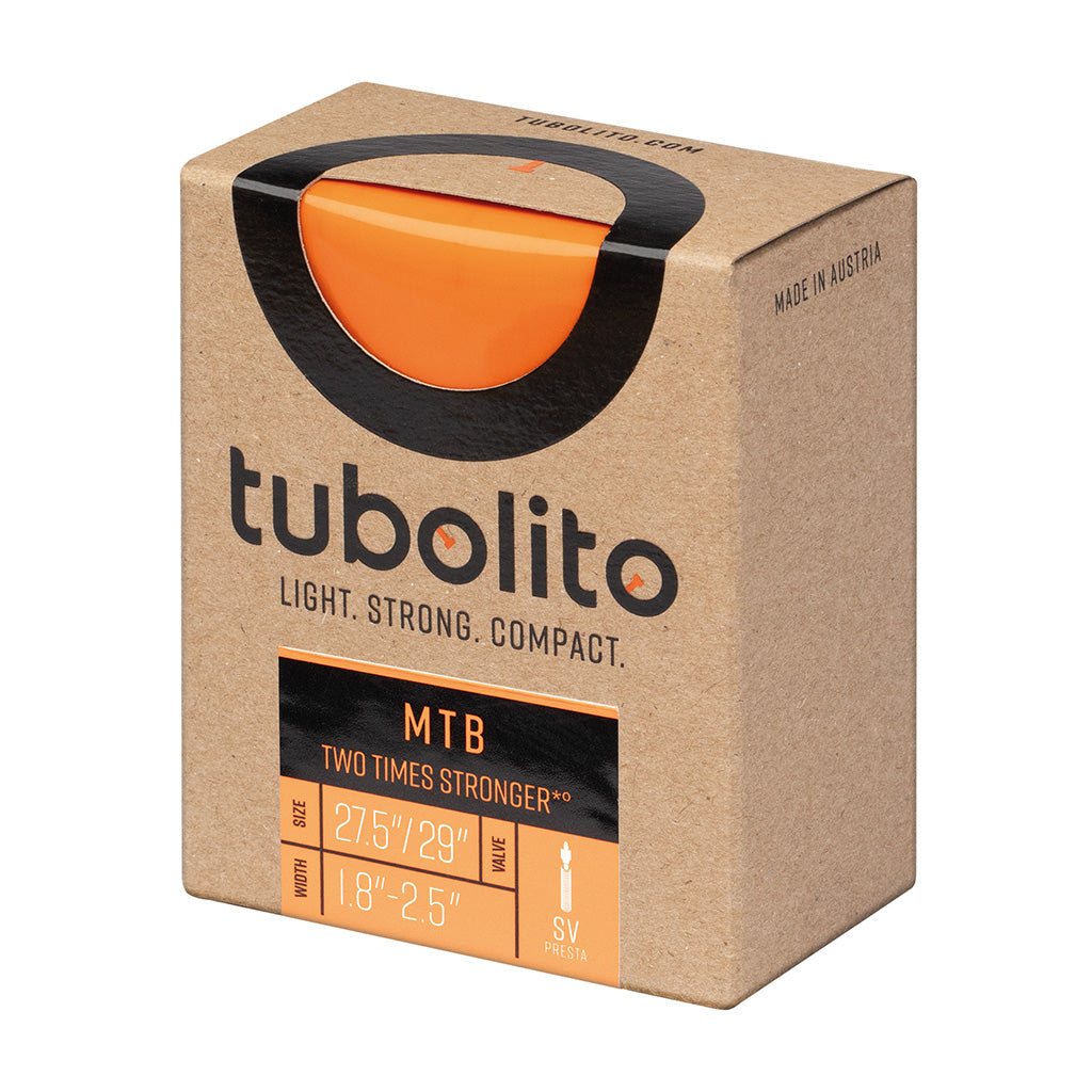 Cámara Tubolito Tubo MTB - 27.5/29 x 1.8-2.5" Válvula Presta Naranja