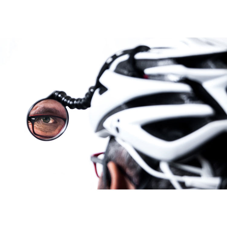 Efficient Velo Tools Safe Zone Helmet Mirror Black