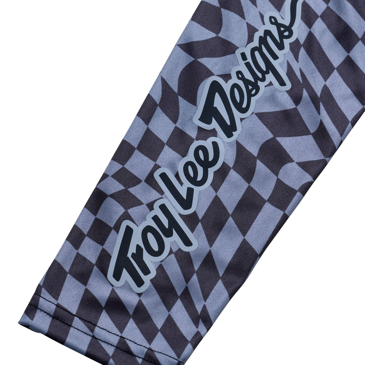 Womens Lilium Long Sleeve Jersey Twisted Checkers Black / Gray