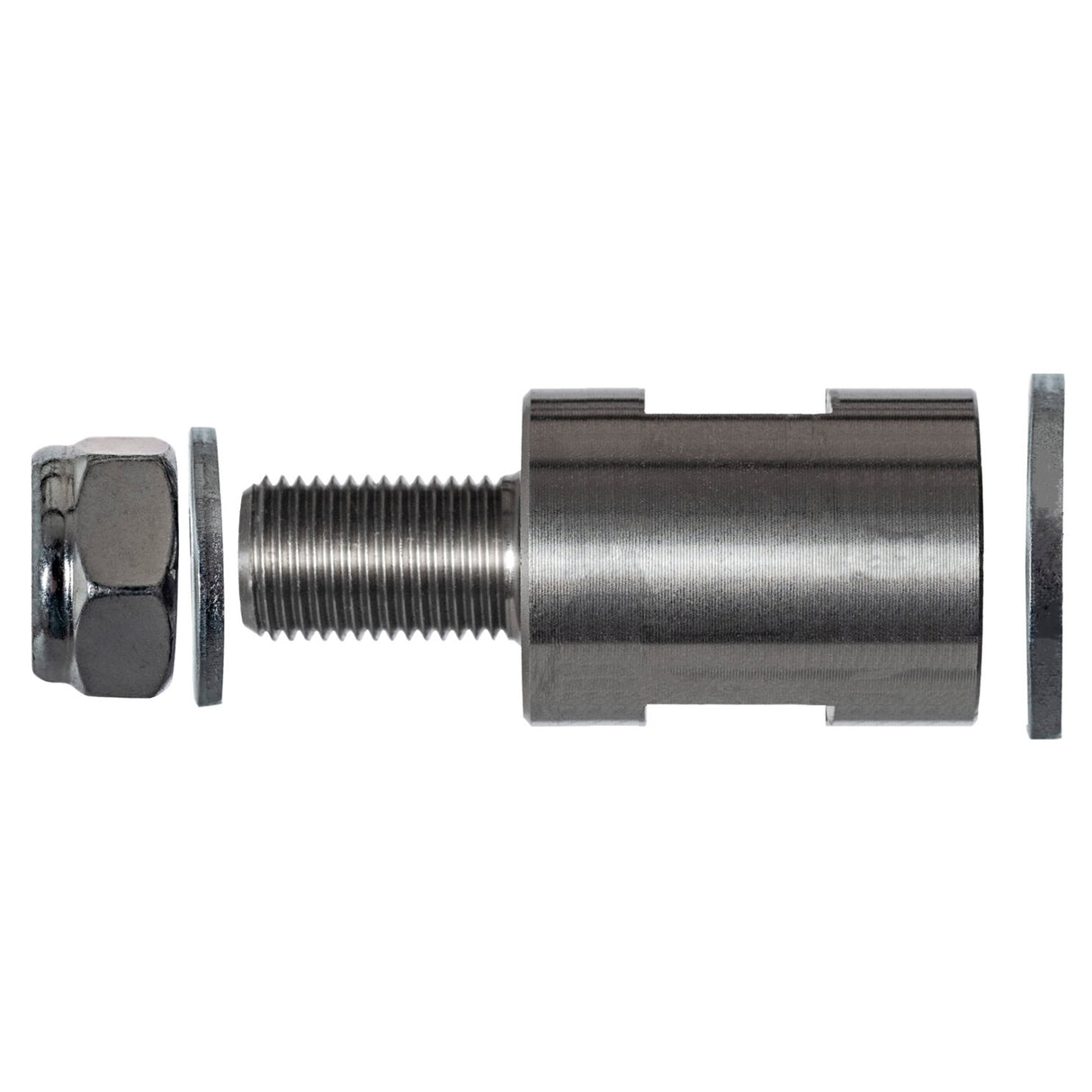 Adaptador de remolque para niños Robert Axle Project M10 x 1,0 de acero inoxidable