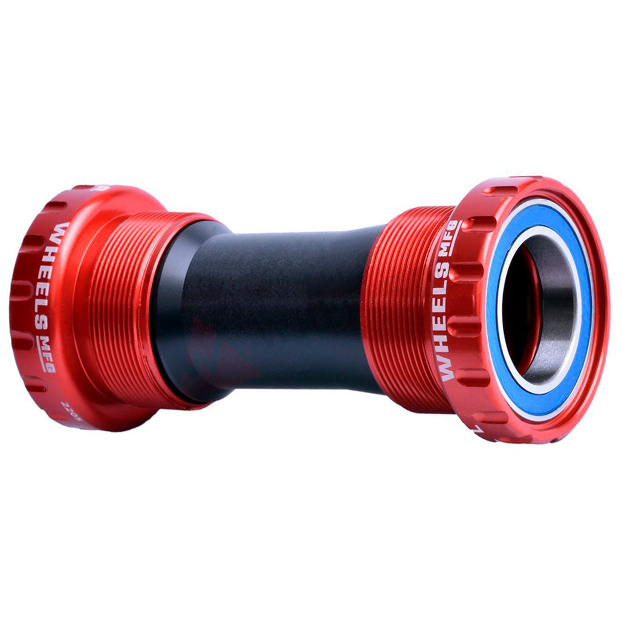 Ruedas de pedalier BSA de Wheels Manufacturing - Eje Shimano Hollowtech II ABEC 3 Rojo
