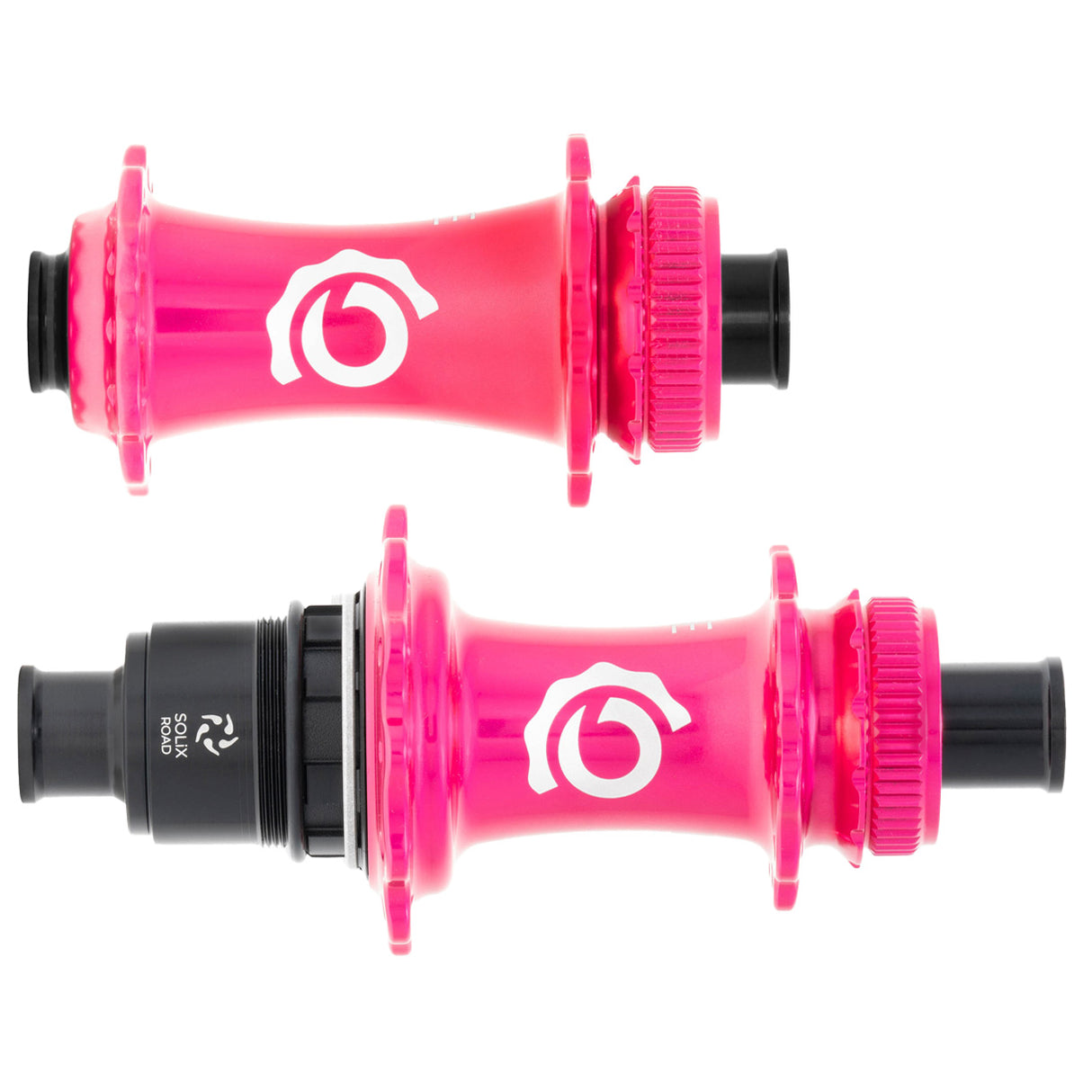 Bujes de disco Industry Nine Solix CL 12x100/142 TA 28 radios XDR rosa
