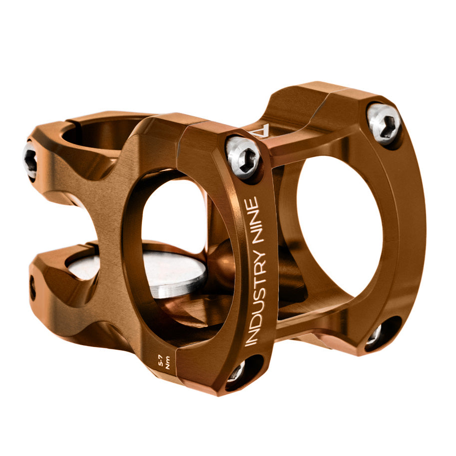 Industry Nine A35 Stem - 50mm 35mm Clamp +/-6 1 1/8" Aluminum Bronze