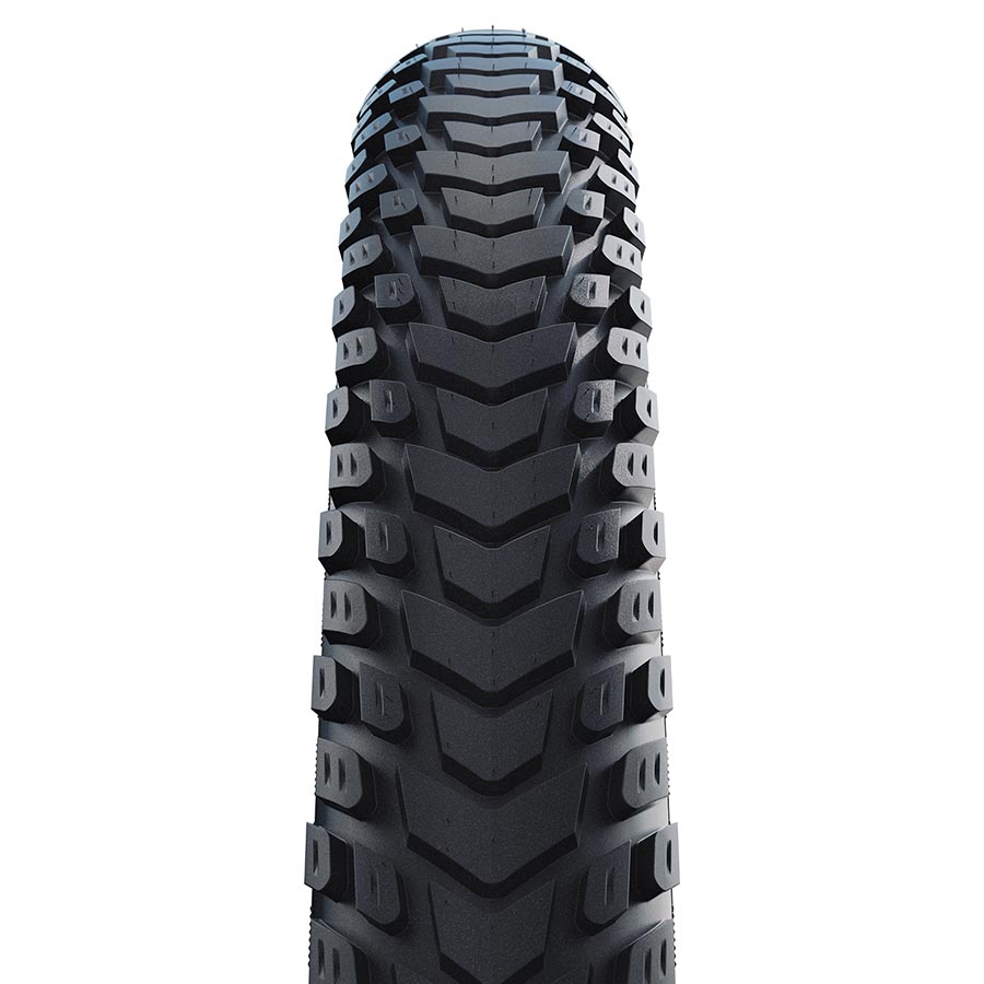 Neumático híbrido Schwalbe Marathon Mondial 700x50C plegable con cubierta Addix V-Guard 67TPI negro