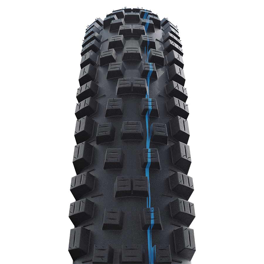 Neumático Schwalbe Nobby Nic de 27,5 x 2,8 pulgadas, sin cámara, plegable, color negro, Evolution Line, Addix SpeedGrip Super Trail