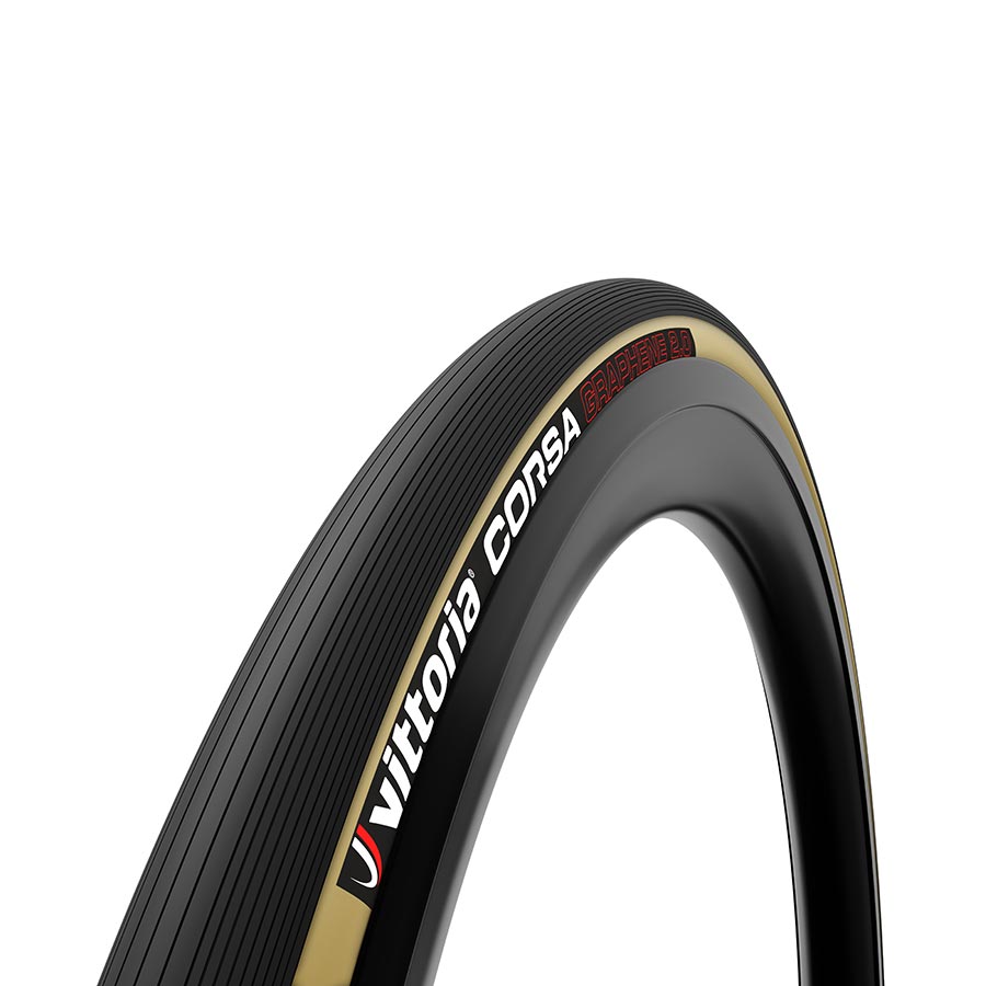 Neumático Vittoria Corsa Pro - 700 x 28 Tubeless Plegable Negro/Para G2.0