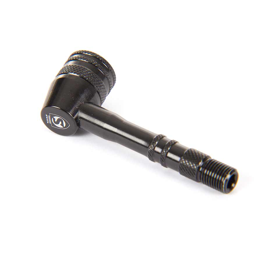 Adaptador de válvula de rueda de disco Zipp negro