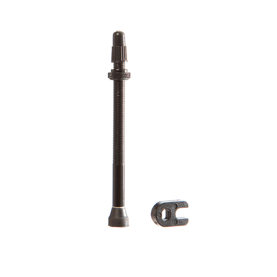 Válvula universal Zipp de 80 mm, válvula tubeless Presta de 80 mm, 1 válvula, 1 llave para núcleo de válvula