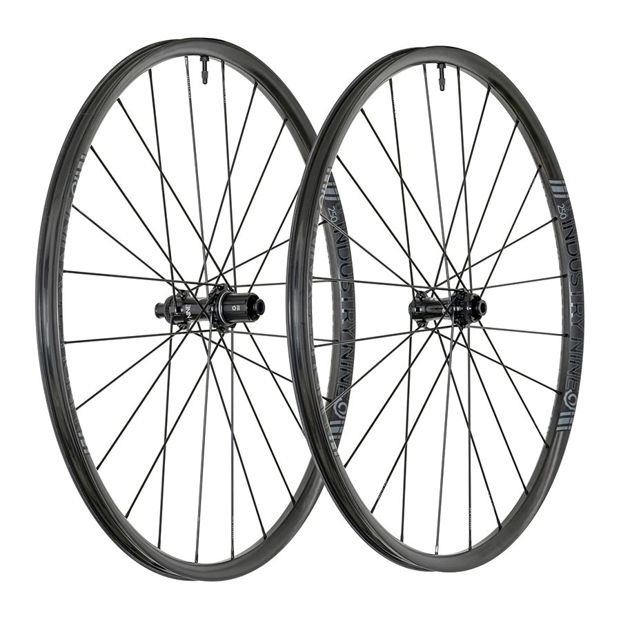 Rueda delantera y trasera Industry Nine Solix G UL250c 700C/622 Orificios: Delantero: 24 Trasero: 24 Delantero: 12 mm Trasero: 12 mm Delantero: 100 Trasero: 142 Disco Center Lock SRAM XD-R Set