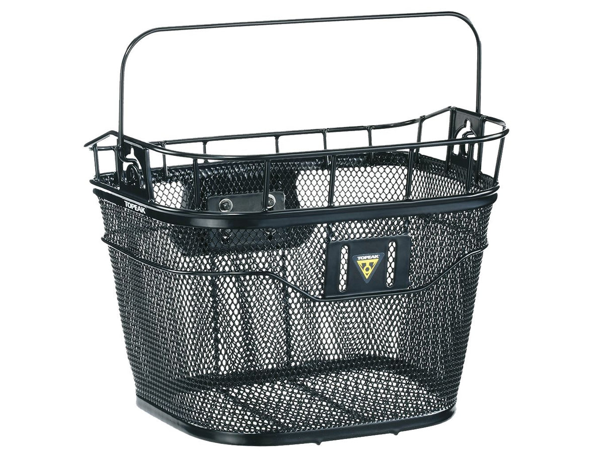 Cesta delantera Topeak con soporte para manillar Fixer 3: negra