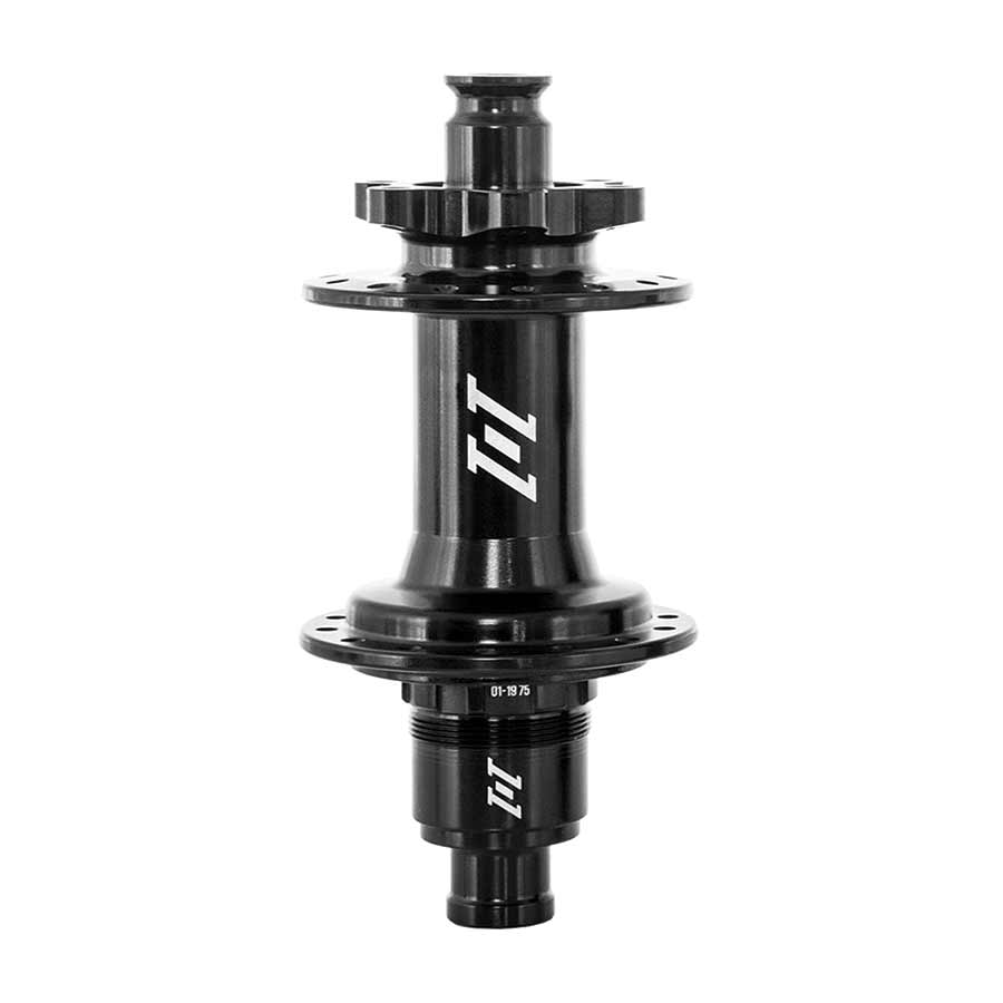 Buje trasero Industry Nine 1/1 Classic - 12 x 148 mm, 6 tornillos, HG 11 MTN, negro, 32 agujeros