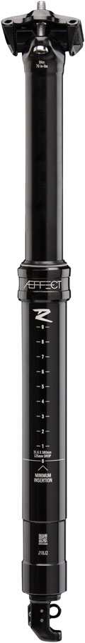 RaceFace Aeffect R Dropper Seatpost - 30.9 x 325mm 100mm Black