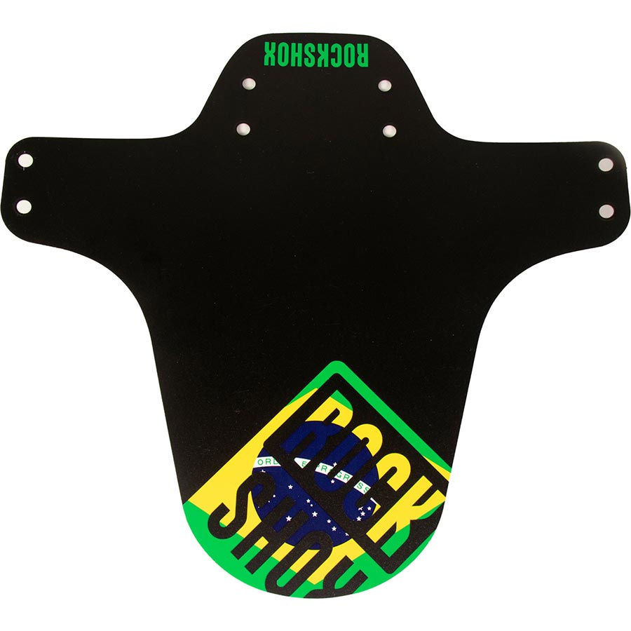 Guardabarros delantero RockShox Fender 26-29 Bandera de Brasil