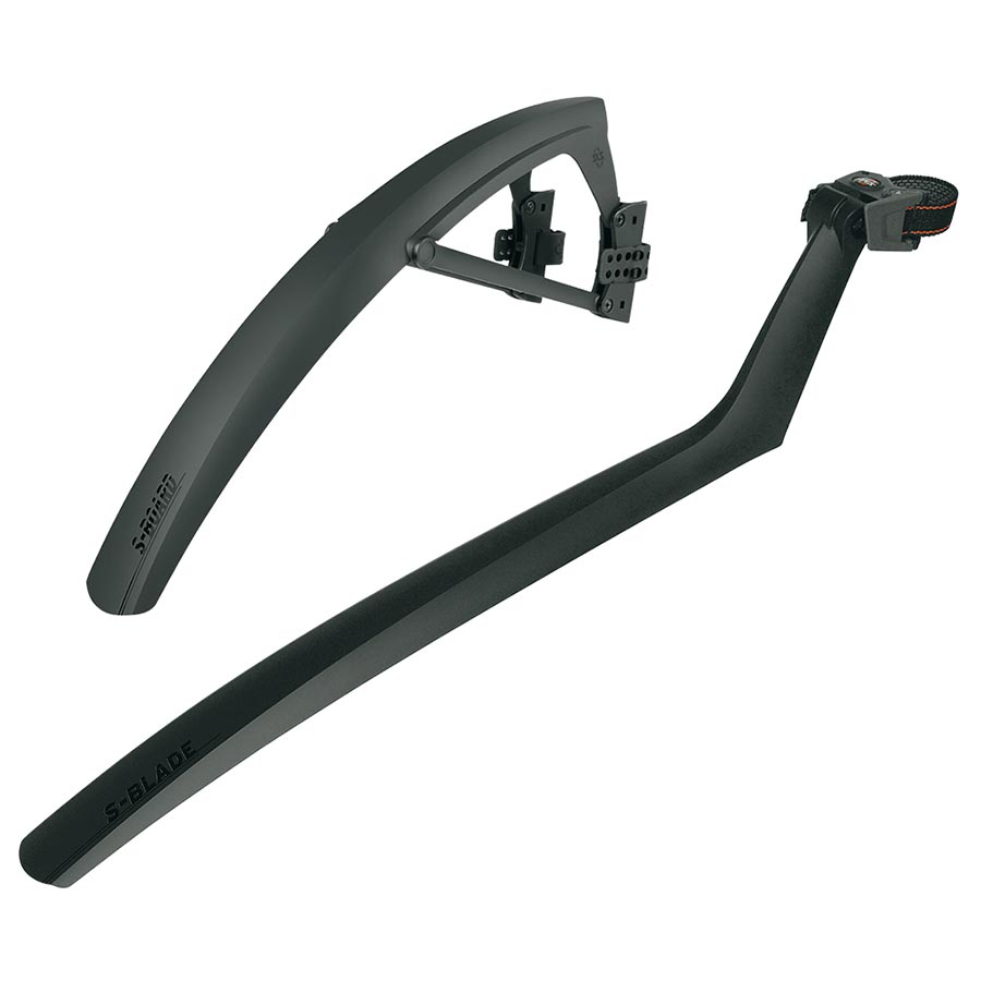 Juego de guardabarros SKS S-Board/S-Blade con clip - Negro