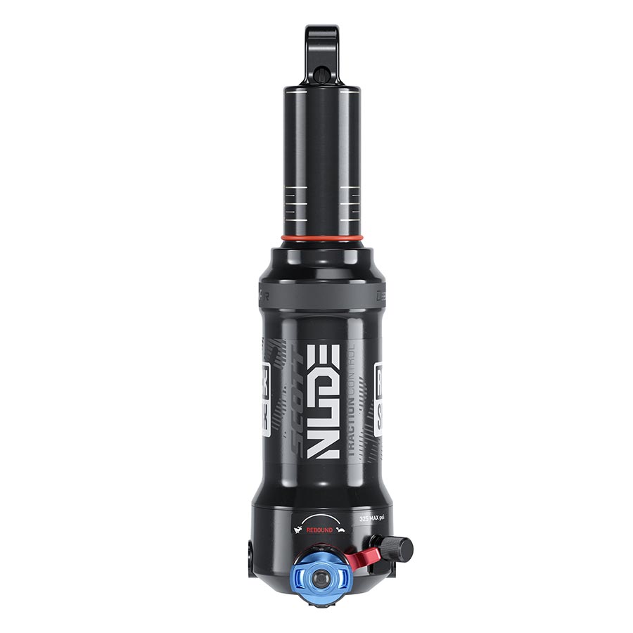Amortiguador trasero RockShox Deluxe Nude RLC3 - 165 x 40 mm, DebonAir 1 Token #1, Sealhead Medium Reb/Comp, 430 lb, fuerza de salida, muñón/estándar B1