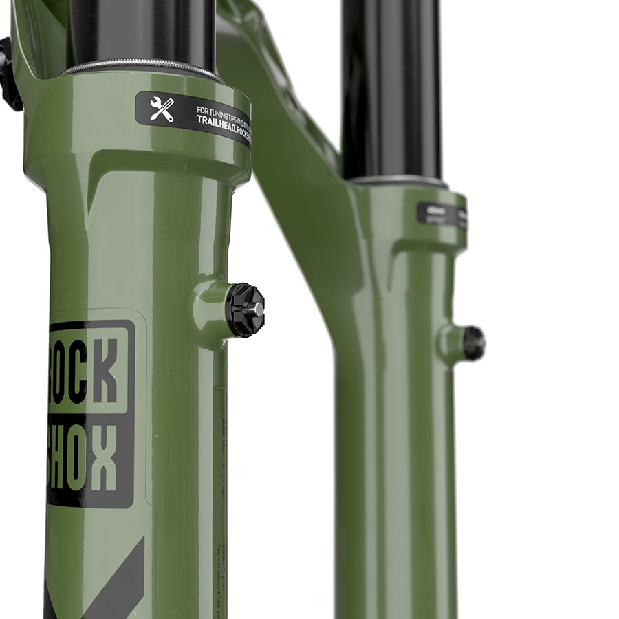 RockShox Lyrik Ultimate RC2 D1 Suspension Fork 27.5'' DebonAir+ 140mm 1-1/8''-1.5'' 15x110mm TA Rake: 37mm Green