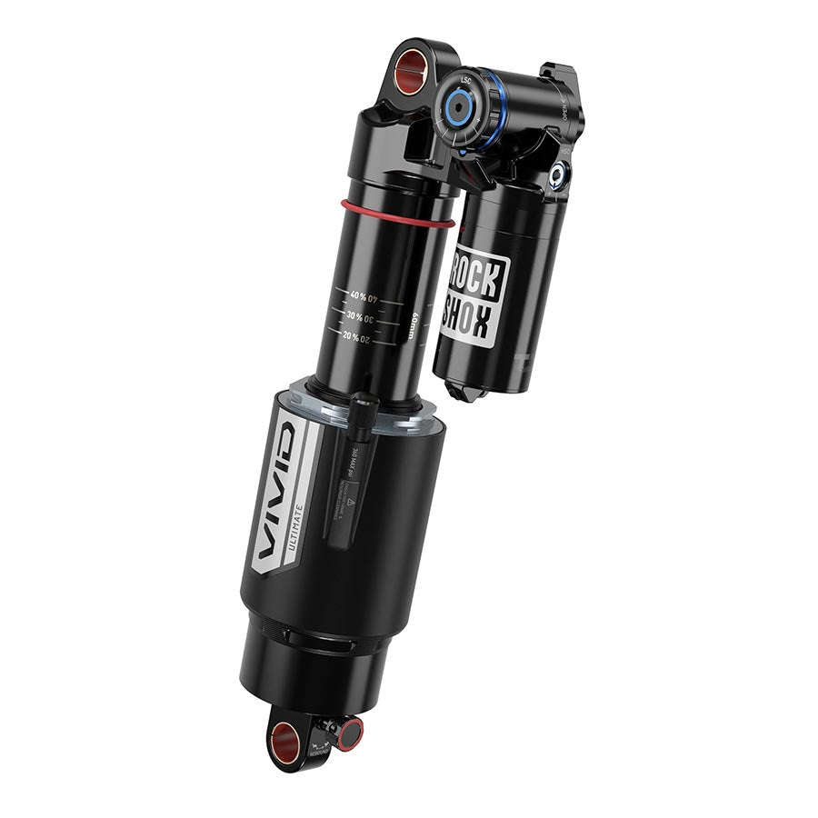 Amortiguador trasero RockShox Vivid Ultimate C1 185x55 Ojal del eje: Estándar Ojal del cuerpo: Muñón 2 Fichas R55 C34 Bloqueo 4