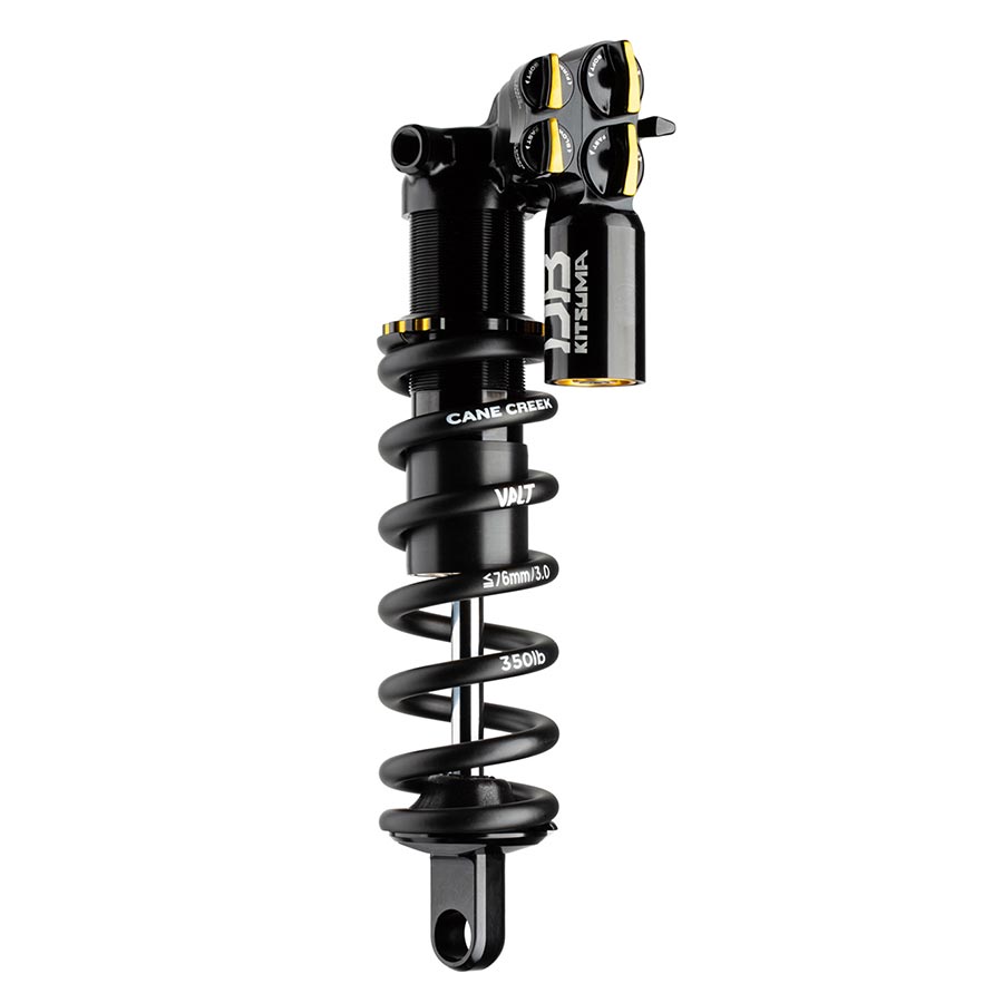 Amortiguador trasero Cane Creek Kitsuma Coil 205x60 Ojal del eje: Estándar Ojal del cuerpo: Muñón