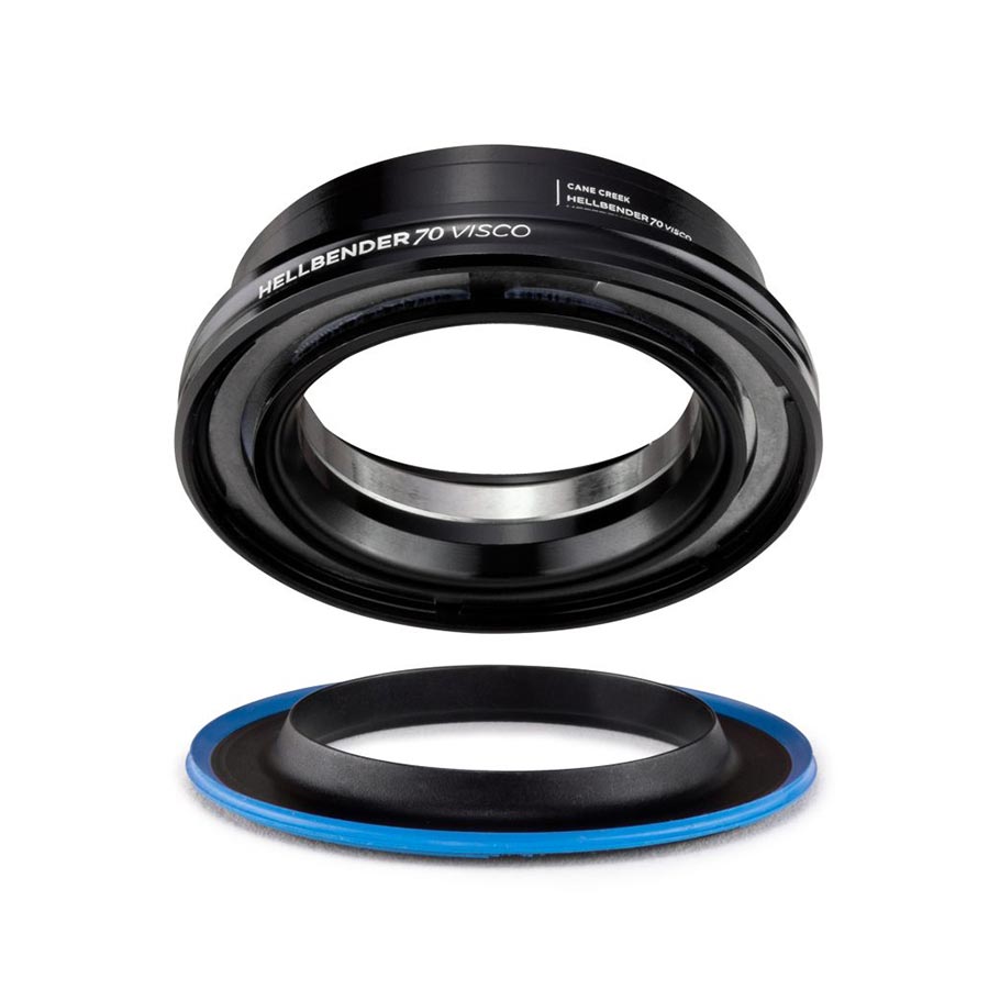 Dirección inferior Cane Creek Hellbender 70 Visco - ZS56/40-H8 Mid Tune Black