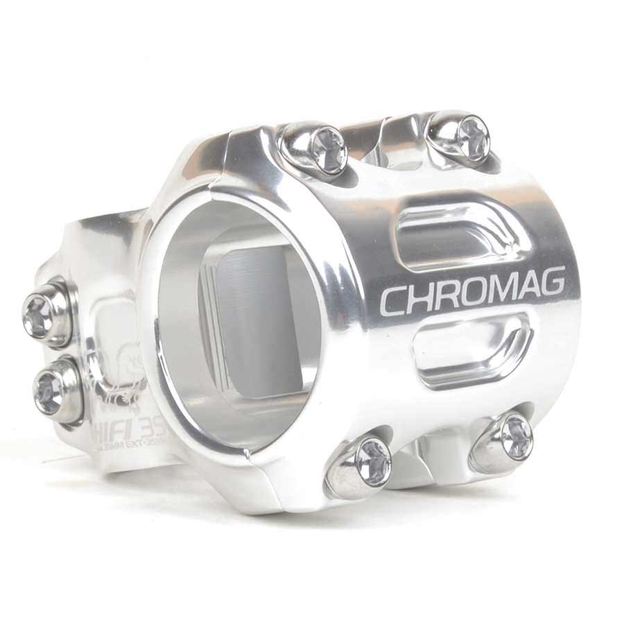 Potencia Chromag HiFi 1-1/8 L: 50 mm 0° Diámetro: 35 mm Plata