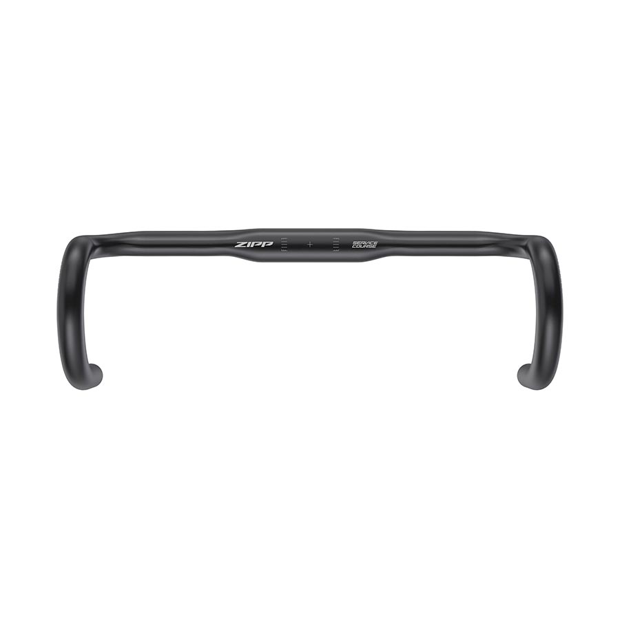 Manillar Zipp Service Course 80 Ergo Drop - Aluminio, 31,8 mm, 44 cm, acabado Bead Blast BLK A2