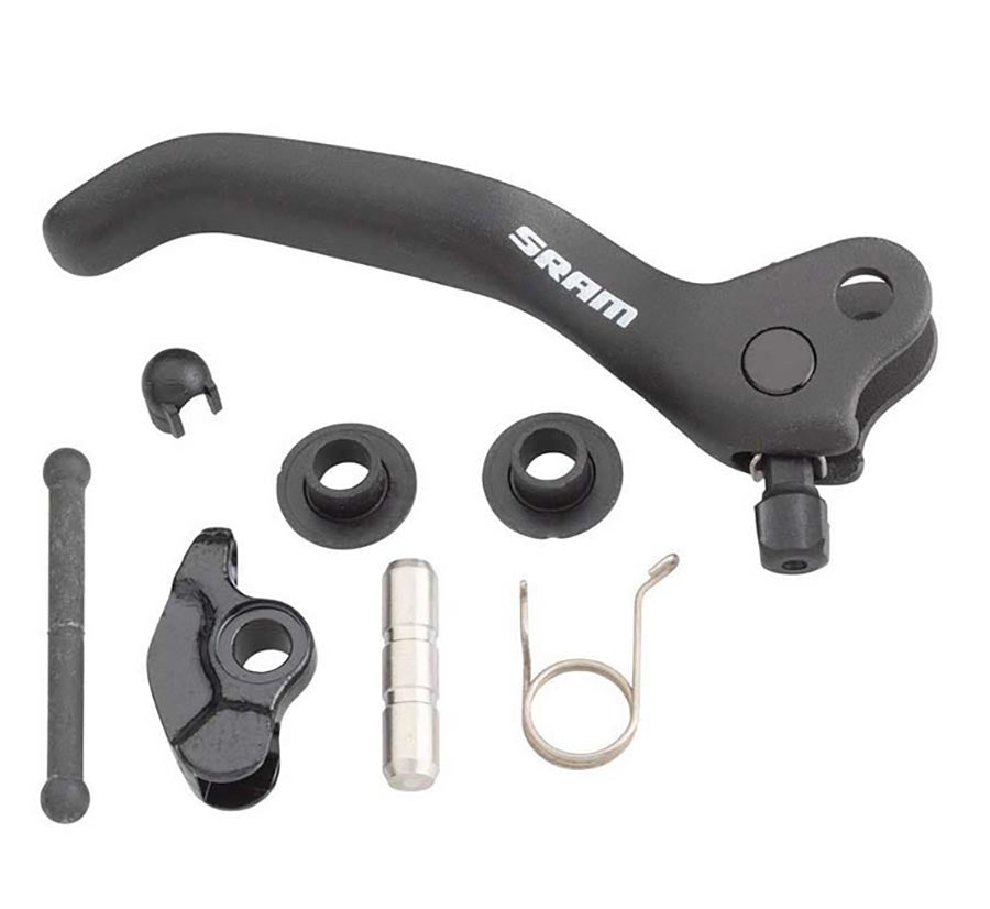Kit de palanca de freno de disco SRAM G2 RS - Aluminio negro brillante