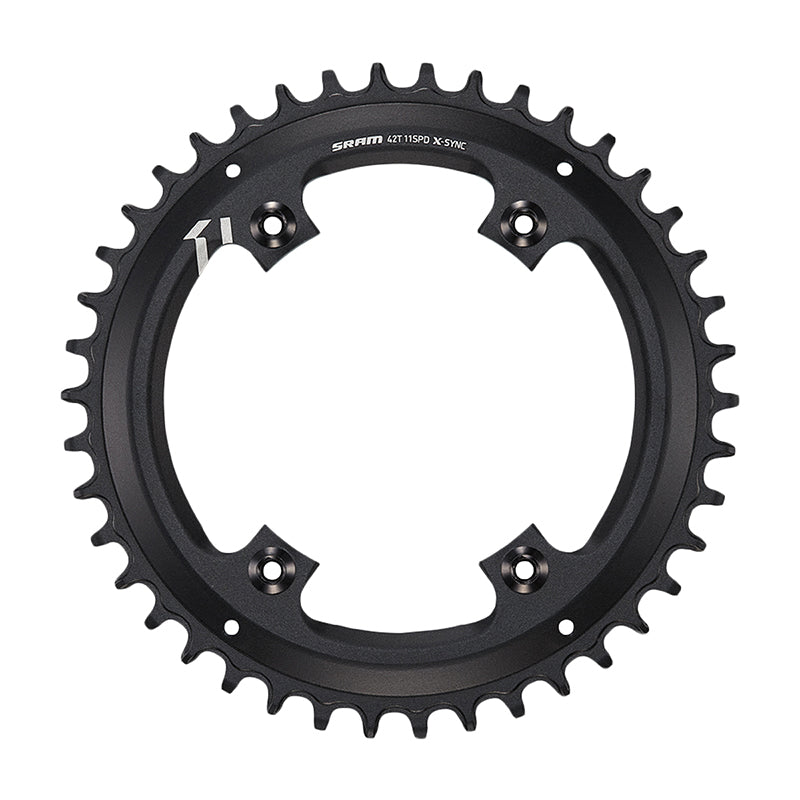 Plato SRAM X-Sync 42T 110 mm BCD asimétrico negro