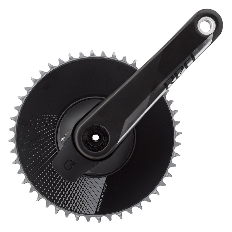 Medidor de potencia Sram Red AXS 1x Aero DUB 175x48 Juego de bielas Aero DUB negro
