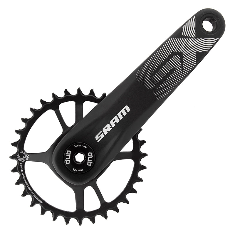 Juego de bielas SRAM SX Eagle - 175 mm, 12 velocidades, 32 dientes, eje DUB de montaje directo, interfaz BLK A1