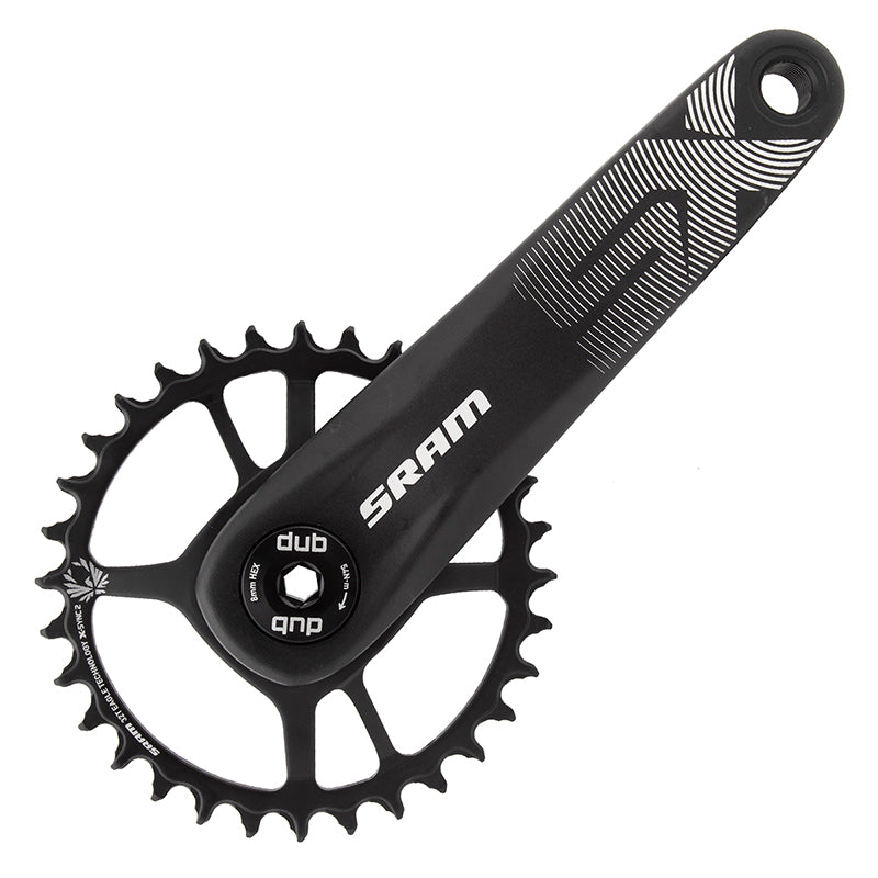 Juego de bielas SRAM SX Eagle Boost - 175 mm, 12 velocidades, 32 dientes, eje DUB de montaje directo, interfaz BLK A1