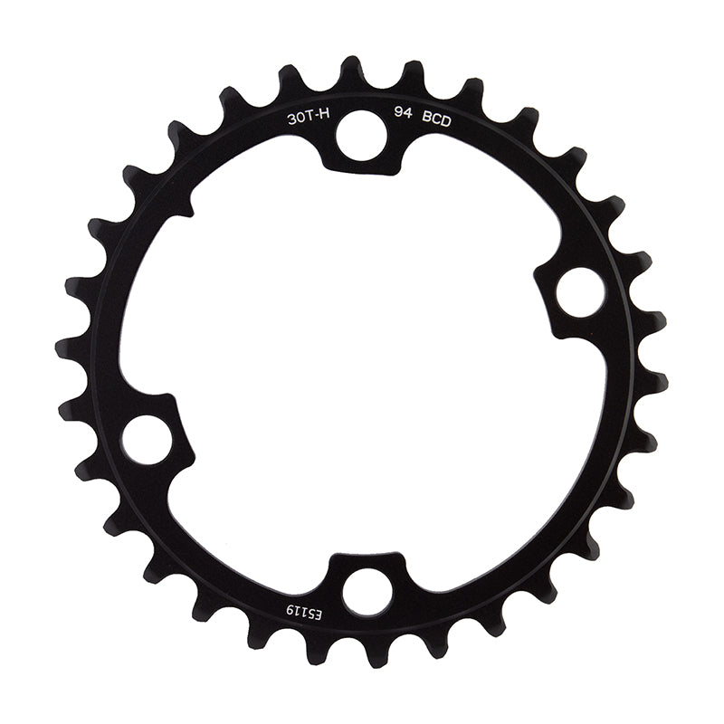 Plato interior SRAM Force Wide 2x12 velocidades - 30t 94 BCD 4 tornillos Blast BLK Para usar con plato exterior de 43t