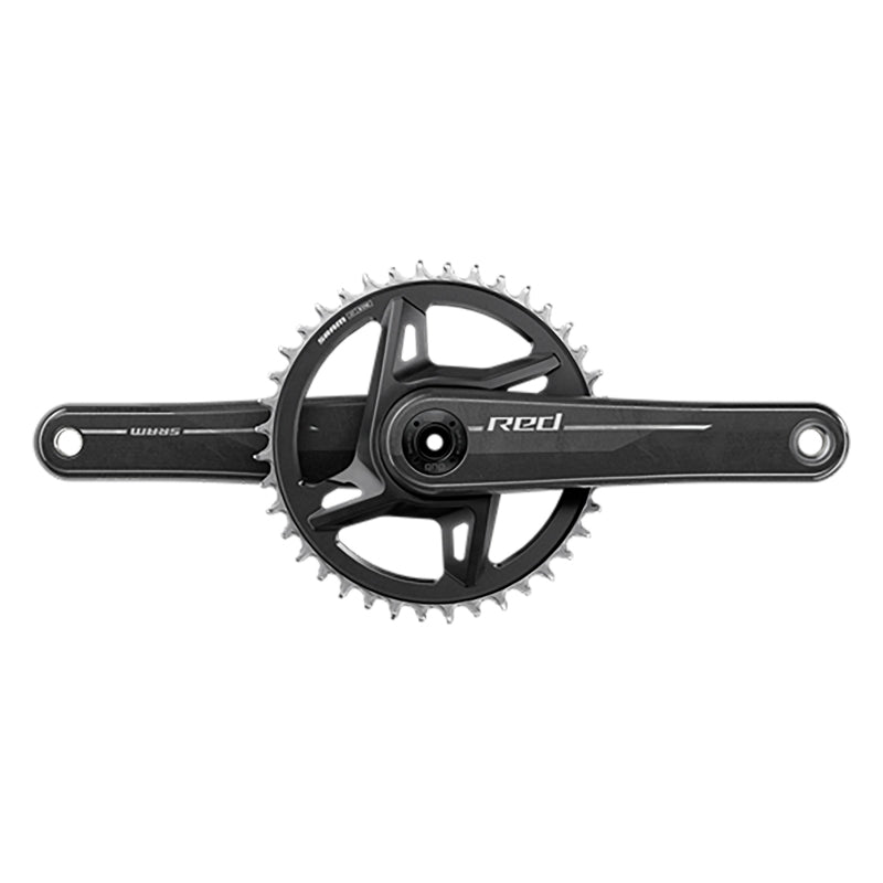 Juego de bielas SRAM Red 1x XPLR E1 Velocidad: 12/13 Eje: 28,99 mm BCD: Montaje directo SRAM 8 pernos 42 DUB 160 mm Disco de carretera negro