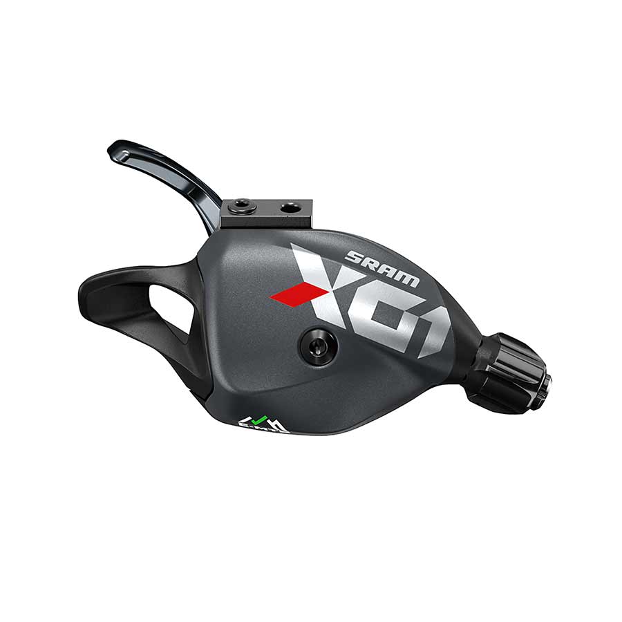 Mando de cambio SRAM X01 Eagle Trigger de 12 velocidades con un solo clic, negro y rojo