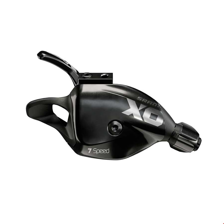 Mando de cambio trasero SRAM X01 DH de 7 velocidades con abrazadera discreta, color negro A2