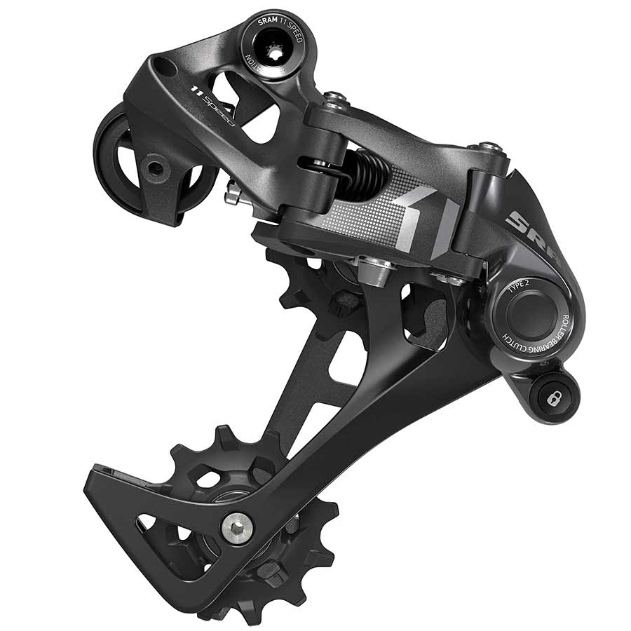 SRAM X1 Tipo 2.1 11 velocidades Trasero Der Jaula Mediana Negro