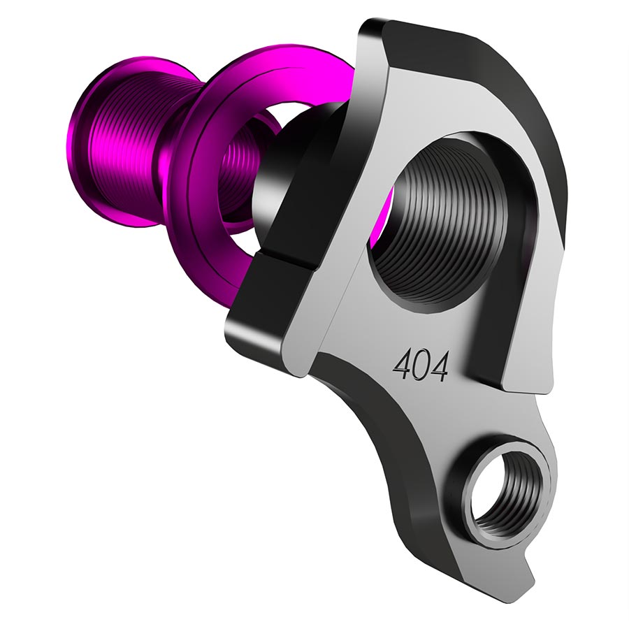 Wheels Manufacturing Universal Derailleur Hanger - 487-7 For Trek ABP MTB Frames designed to accept SRAM UDH BLK/Purple