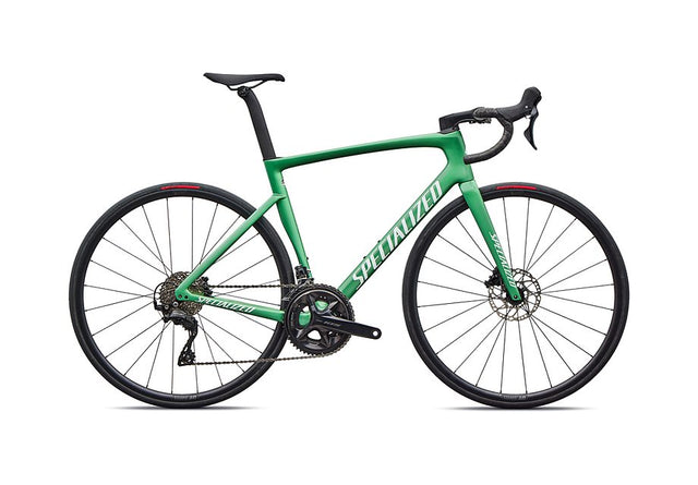 2026 Specialized Tarmac Sl7 Sport Bike Gloss Oasis Tint Over Silver Dust / White 52