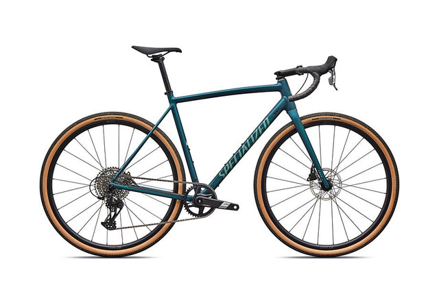 2026 Specialized Crux Ds-Works Comp Bike Emerald Metallic/Fjord Metallic 61