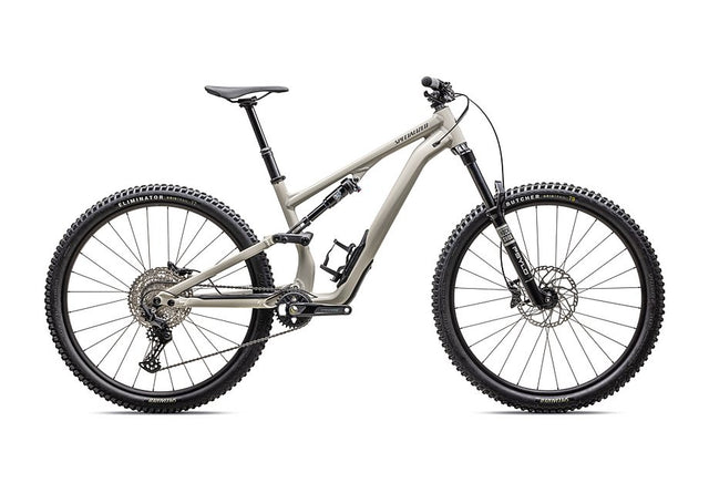 2025 Specialized Stumpjumper 15 Alloy Bike Gloss White Mountains / Dark Moss Green S2