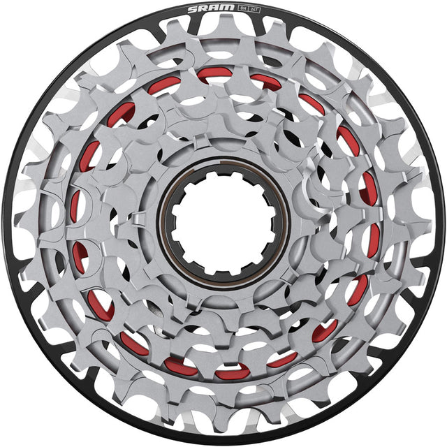SRAM XX Downhill XS-797 T-Type Cassette - 7-Speed 10-24t For XD Driver Silver