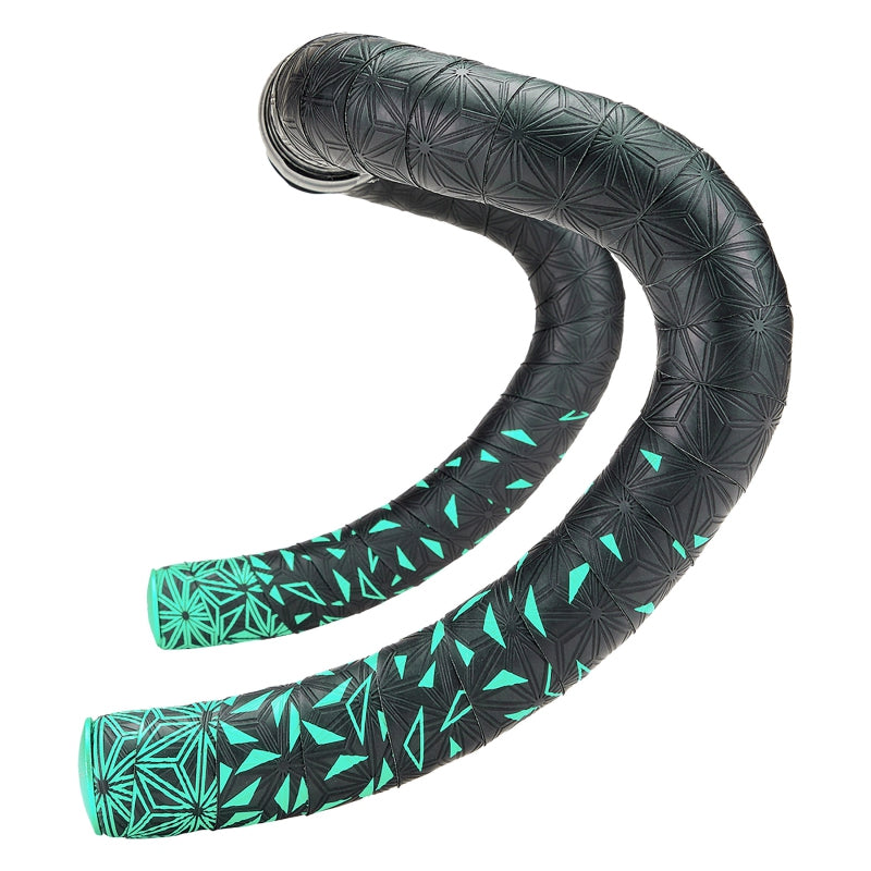 Cinta de manillar Supacaz Super Sticky Kush Star Fade Celeste
