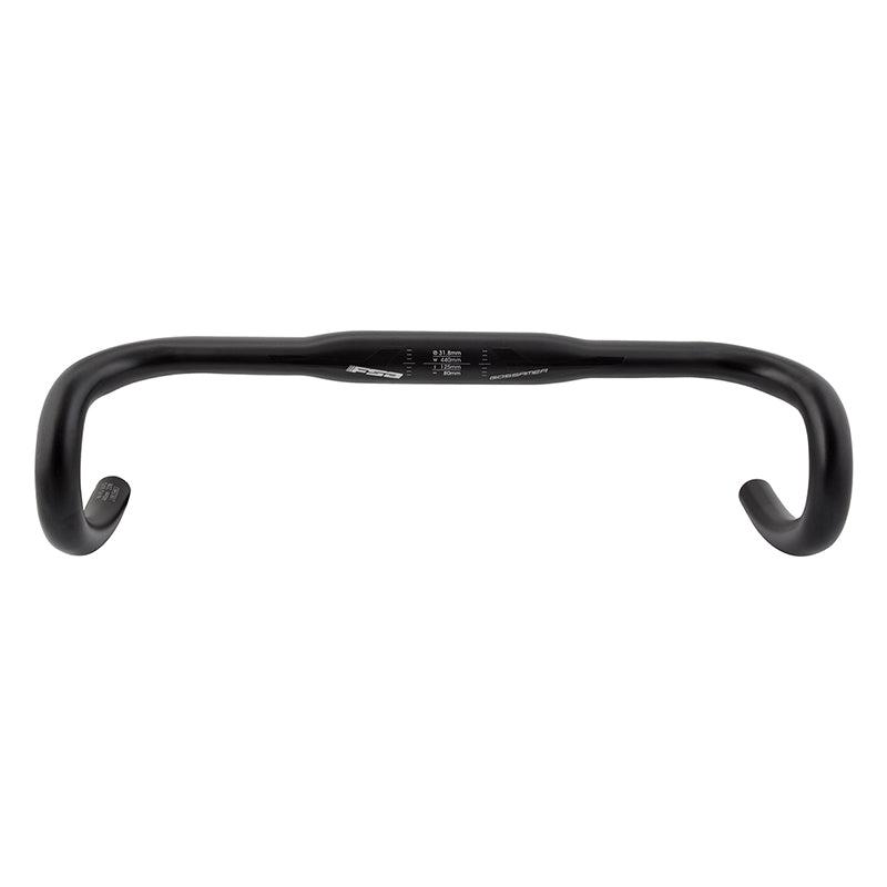 Manillar compacto Gossamer de Full Speed ​​Ahead - Aluminio 31,8 mm 44 cm Negro
