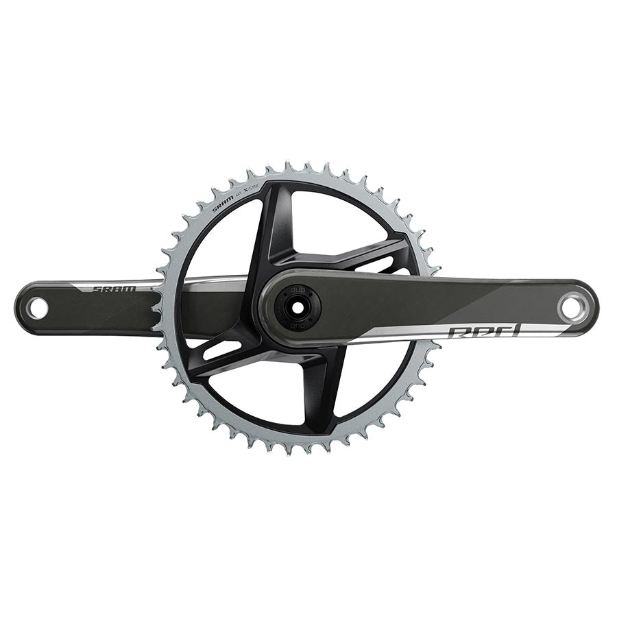 Juego de bielas SRAM Red 1 AXS Direct Mount Velocidad: 12 Eje: 28,99 mm BCD: Montaje directo 46 DUB 167,5 mm Black Road