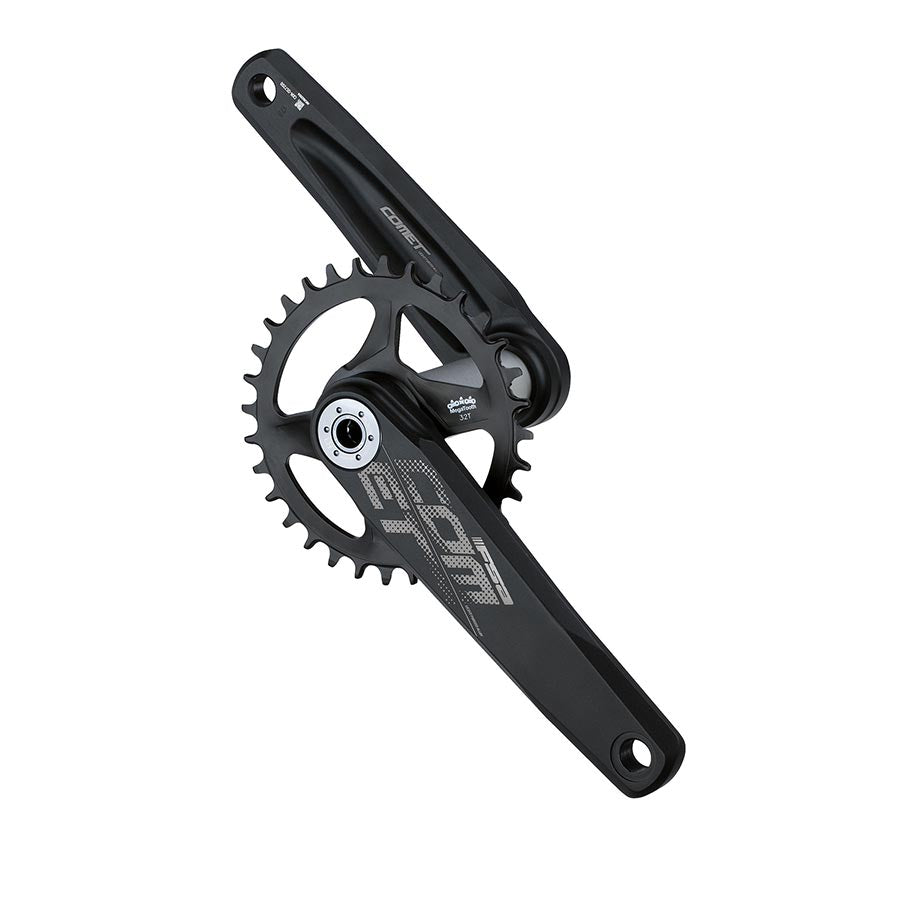 Juego de bielas modulares Full Speed ​​Ahead Comet de 175 mm, 11/12 velocidades, 32 dientes, montaje directo, interfaz de eje Full Speed ​​Ahead MegaExo, color negro
