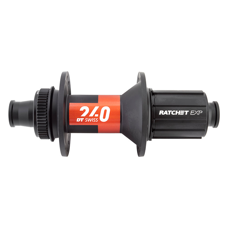 Buje trasero DT Swiss 240 EXP - 12 x 142 mm Center-Lock HG 11 Road BLK/Red 24H 36pt