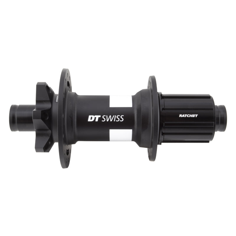 Buje trasero DT Swiss 350 - 12 x 148 mm, 6 tornillos, HG11 MTN, negro, 28 agujeros, 36 puntos